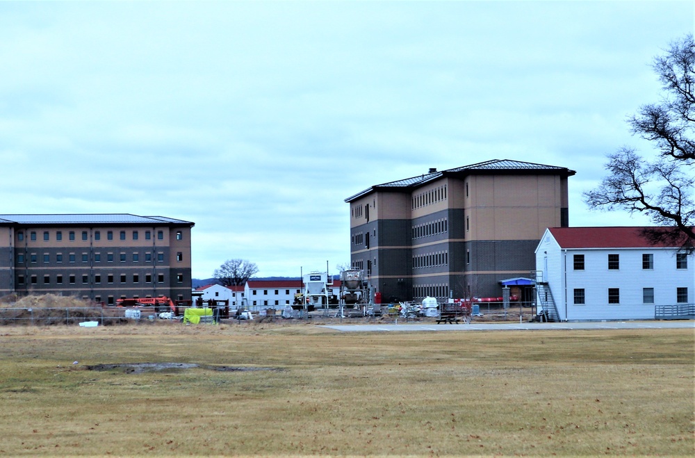 Second barracks project at Fort McCoy, funded in FY ’20, surpasses 75 percent complete