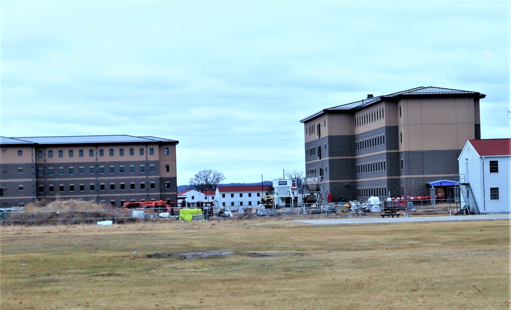 Second barracks project at Fort McCoy, funded in FY ’20, surpasses 75 percent complete