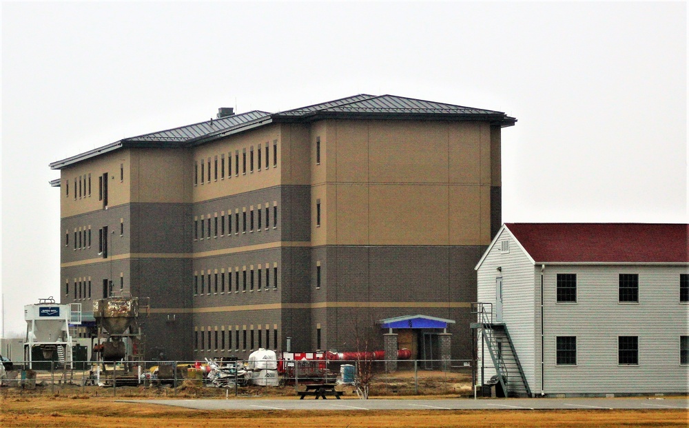 Second barracks project at Fort McCoy, funded in FY ’20, surpasses 75 percent complete