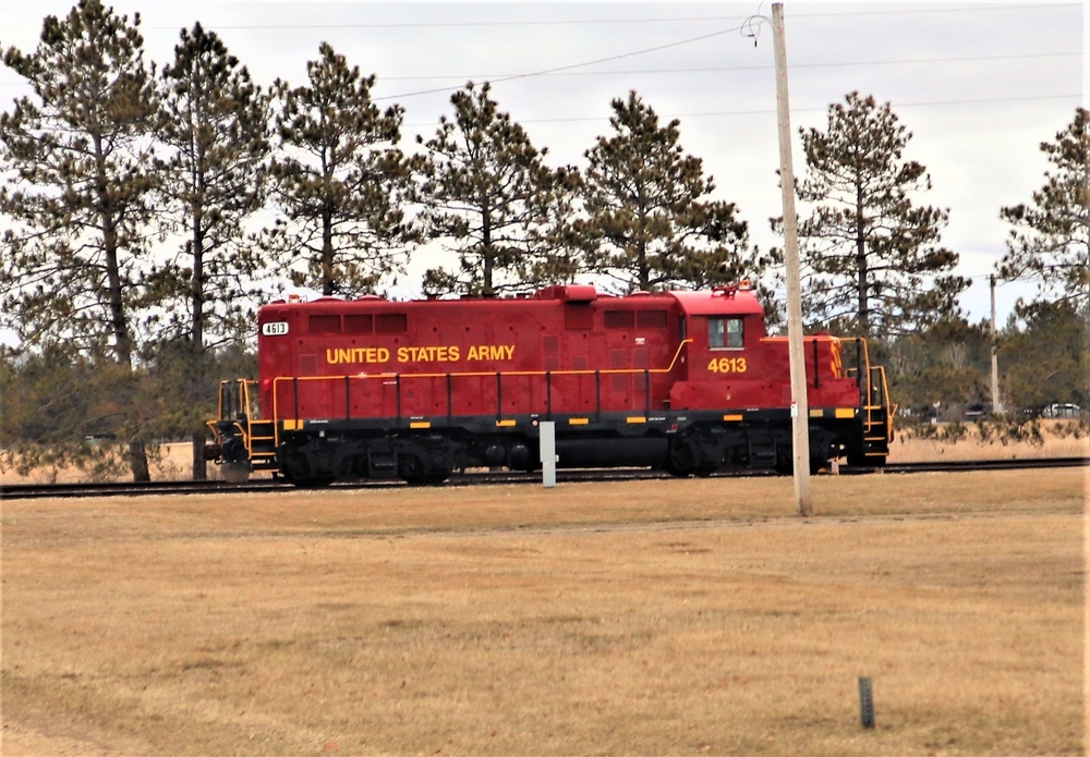 Locomotive at Fort McCoy