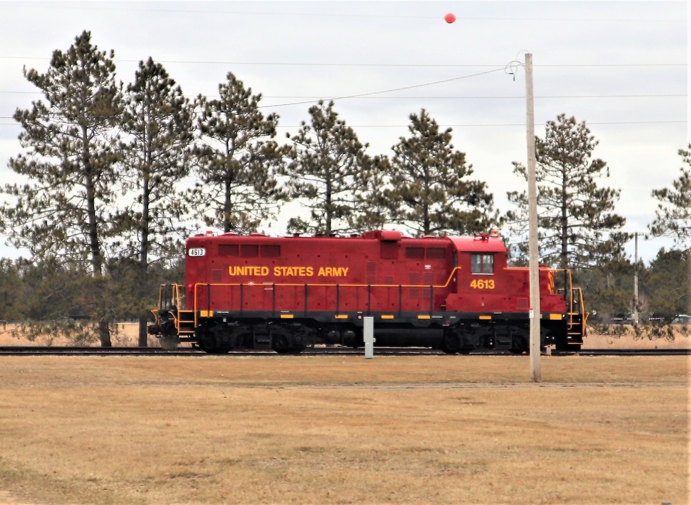 Locomotive at Fort McCoy