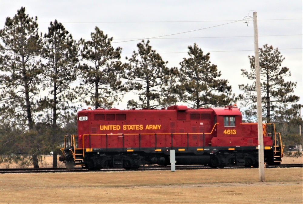 Locomotive at Fort McCoy