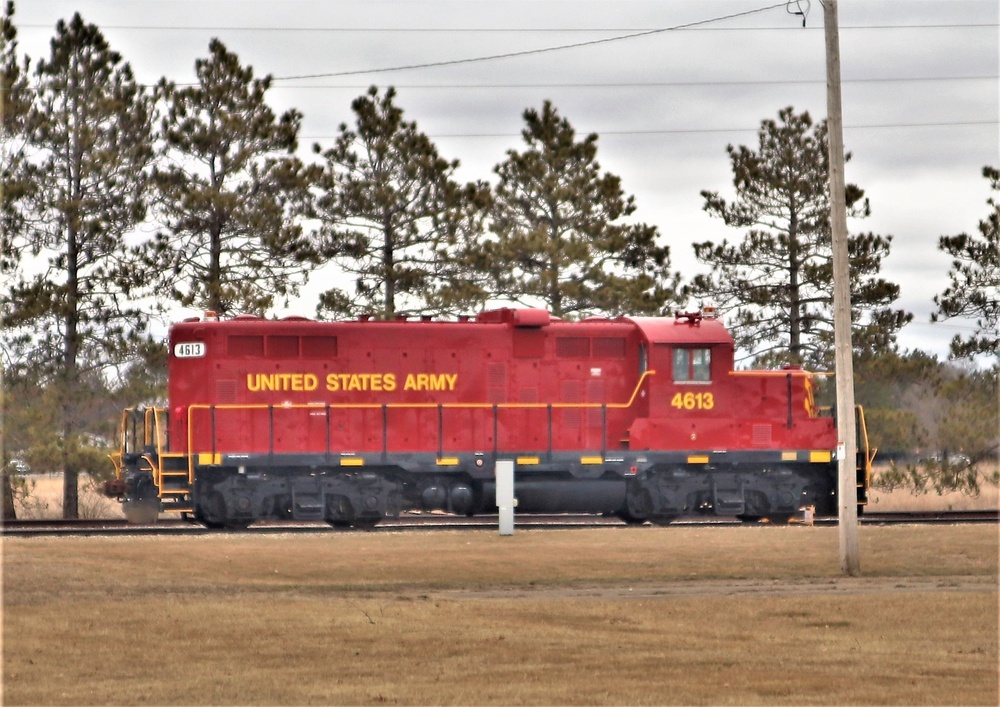 Locomotive at Fort McCoy