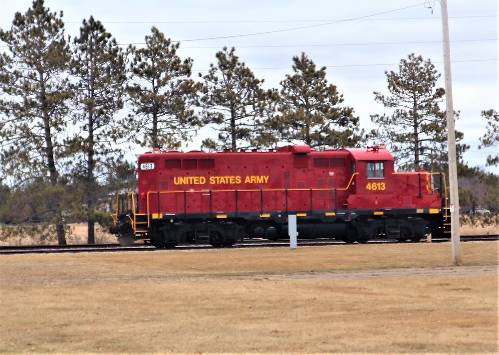 Locomotive at Fort McCoy