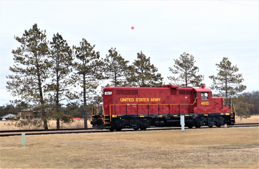 Locomotive at Fort McCoy