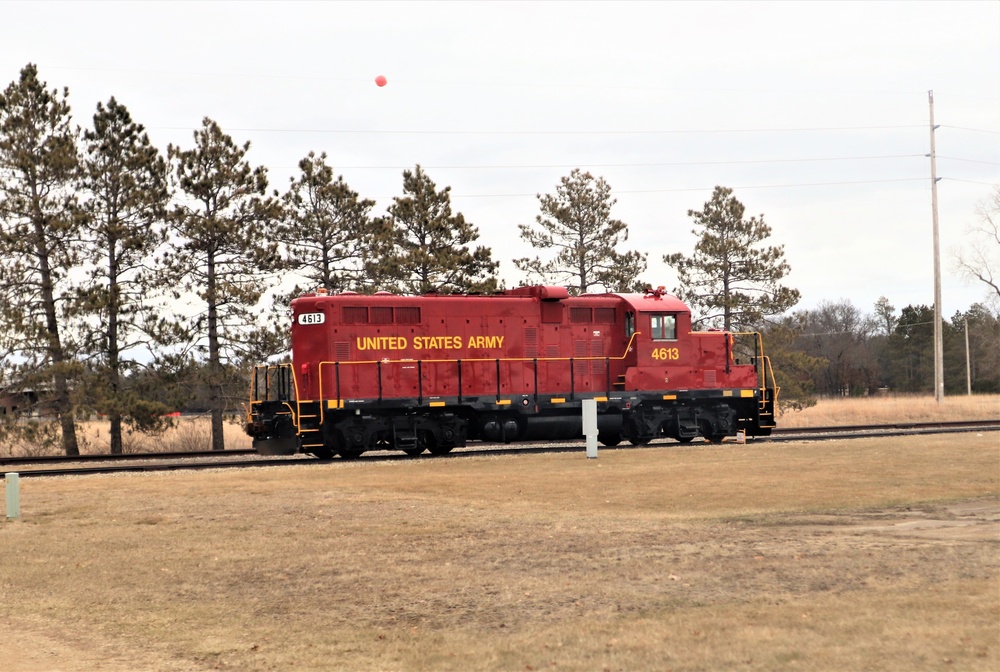 Locomotive at Fort McCoy