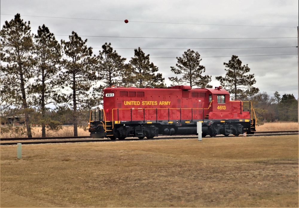 Locomotive at Fort McCoy