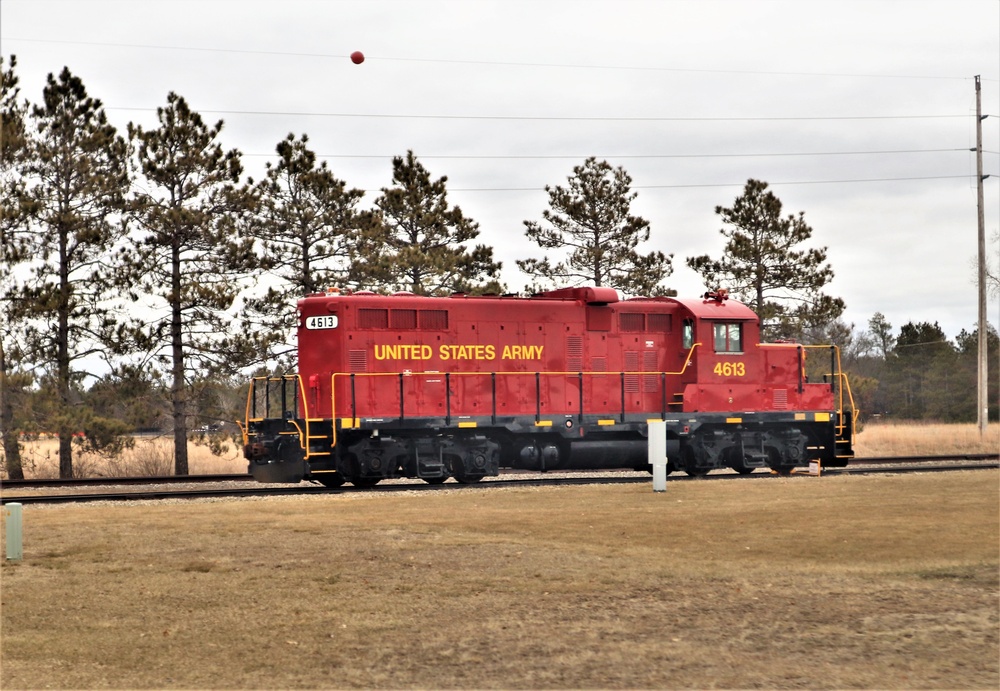 Locomotive at Fort McCoy