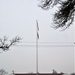 American Flag and Fort McCoy