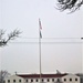 American Flag and Fort McCoy