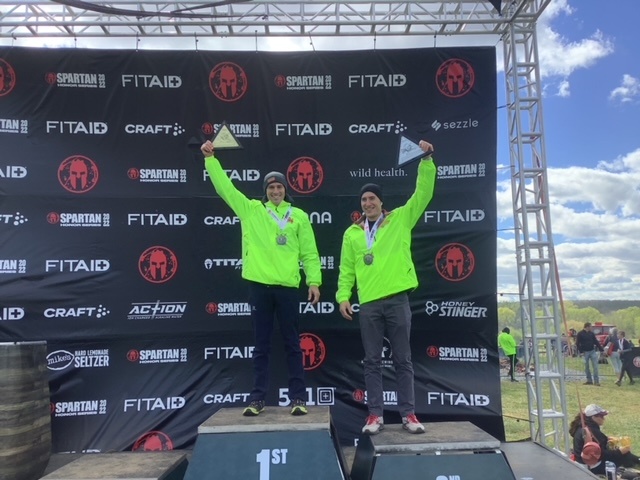 Army and Air National Guard members compete at Spartan race for overall wins