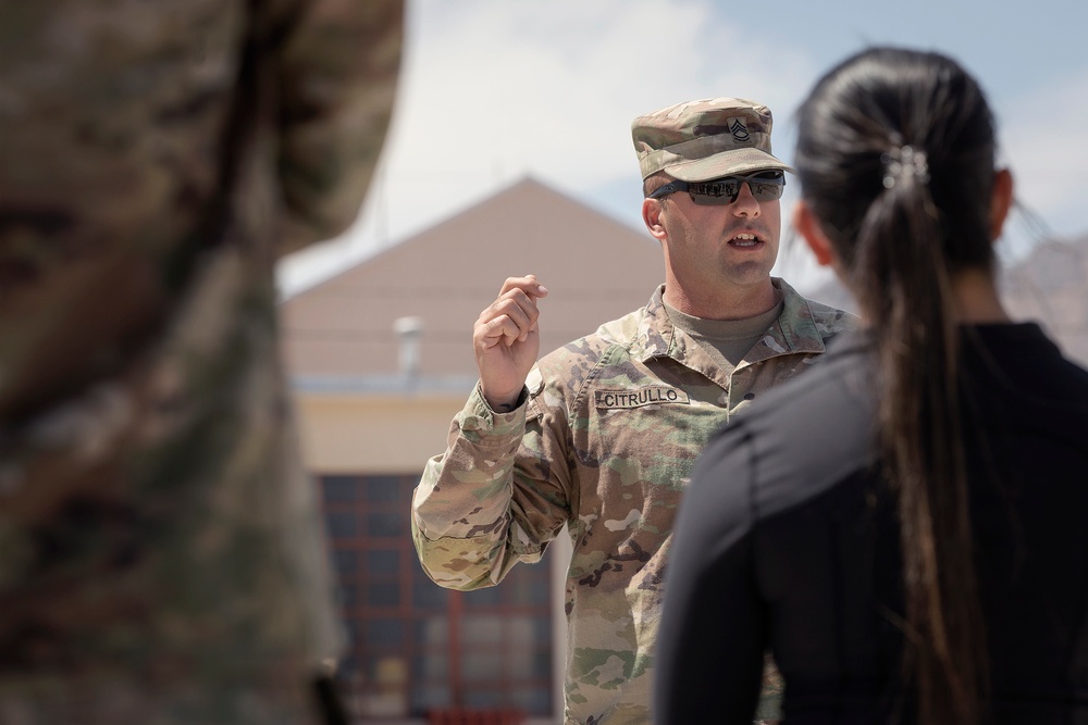 93rd MP Bn. 'Crossed Pistols' event shares Soldier life with spouses