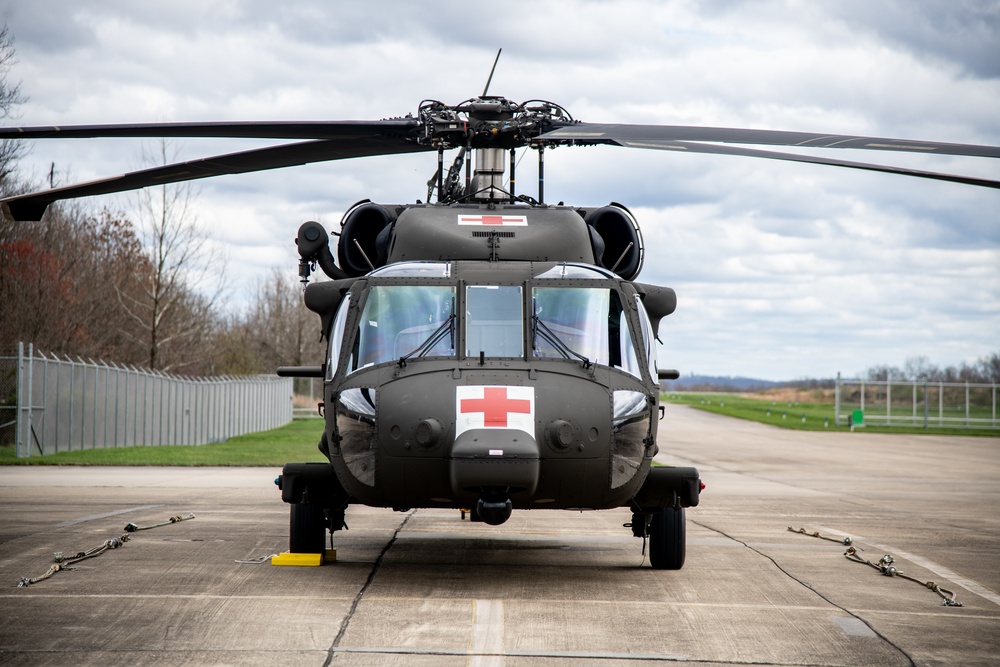 W.Va. Guard unit receives first new MEDEVAC HH-60M “Mike” Black Hawk helicopter