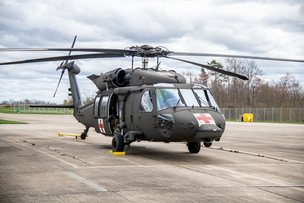 W.Va. Guard unit receives first new MEDEVAC HH-60M “Mike” Black Hawk helicopter