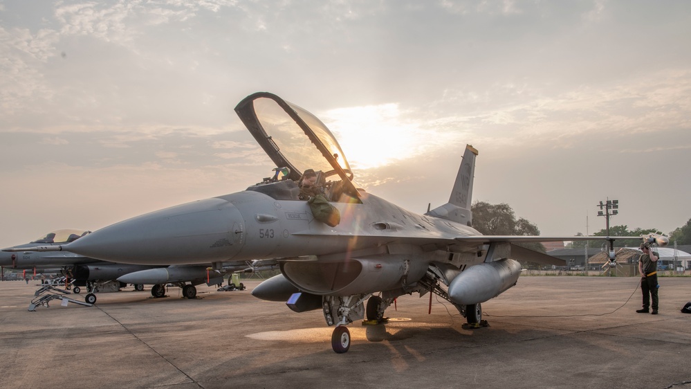 U.S., Singapore, and Thailand air forces participate in Cope Tiger 2022 at Korat Royal Thai Air Base, Thailand