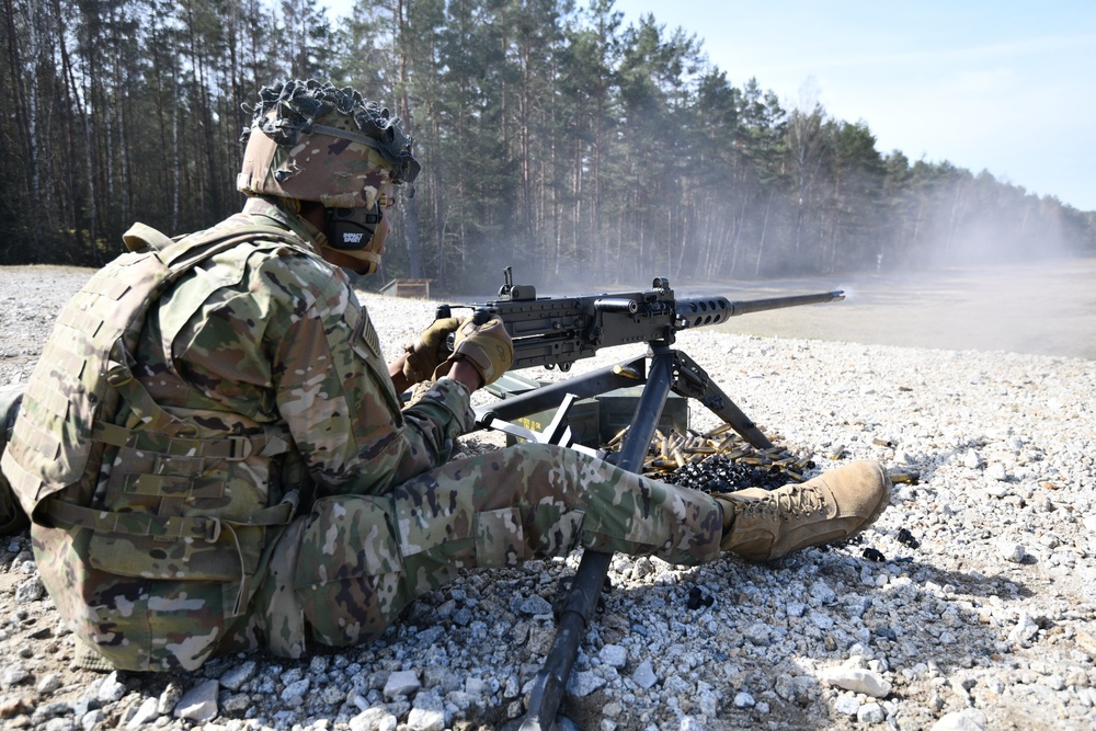 4-319th AFAR, 173rd AB heavy weapons range