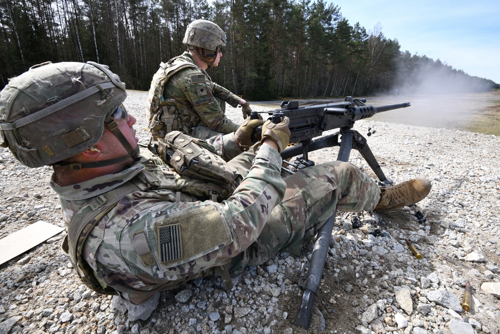 4-319th AFAR, 173rd AB heavy weapons range