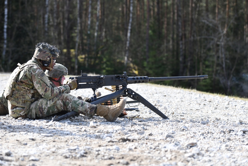 4-319th AFAR, 173rd AB heavy weapons range