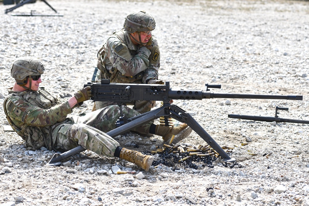 4-319th AFAR, 173rd AB heavy weapons range