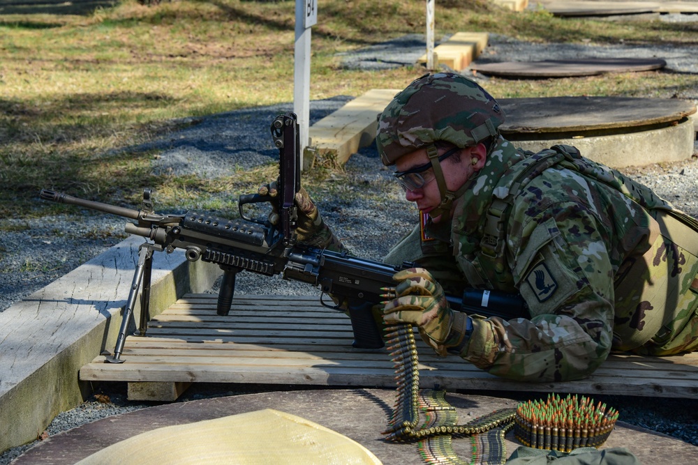 4-319th AFAR, 173rd AB heavy weapons range