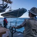 USS San Jacinto conducts small-boat operations