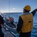 USS San Jacinto conducts small boat operations