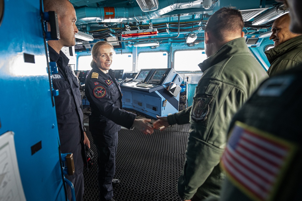 The Harry S. Truman Carrier Strike Group is on a scheduled deployment in the U.S. Sixth Fleet area of operations in support of naval operations to maintain maritime stability and security.
