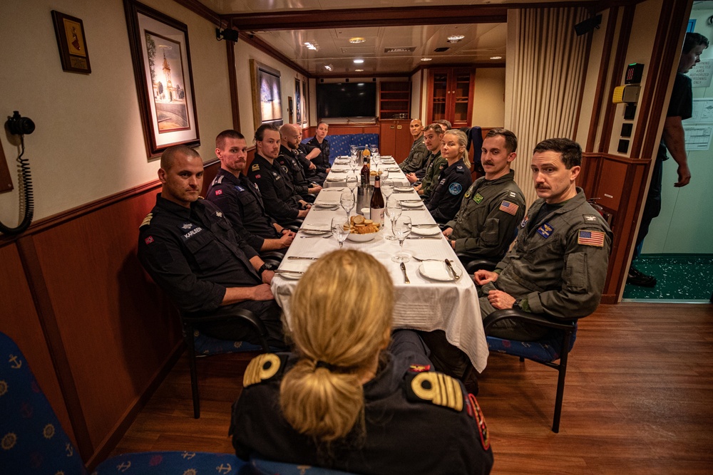 The Harry S. Truman Carrier Strike Group is on a scheduled deployment in the U.S. Sixth Fleet area of operations in support of naval operations to maintain maritime stability and security.