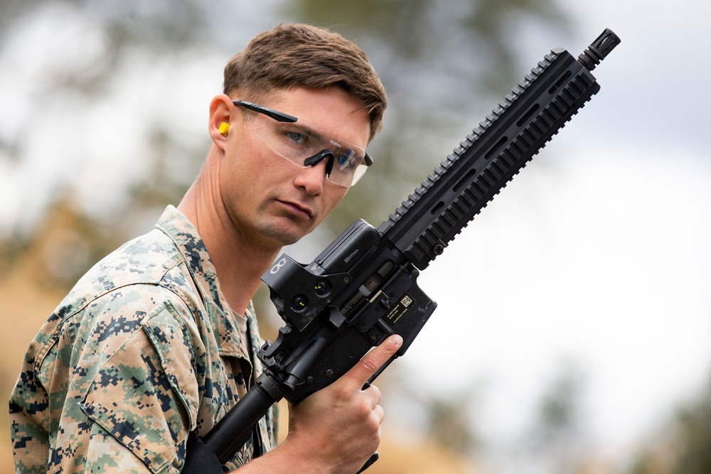 Marines compete at the Marine Corps Marksmanship Championship