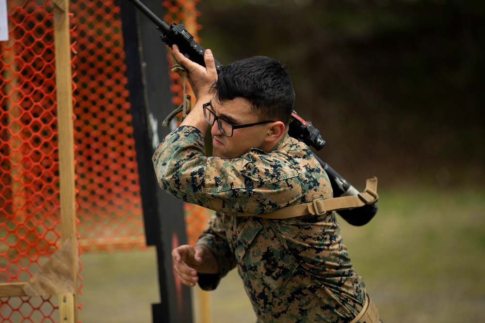 Marines compete at the Marine Corps Marksmanship Championship