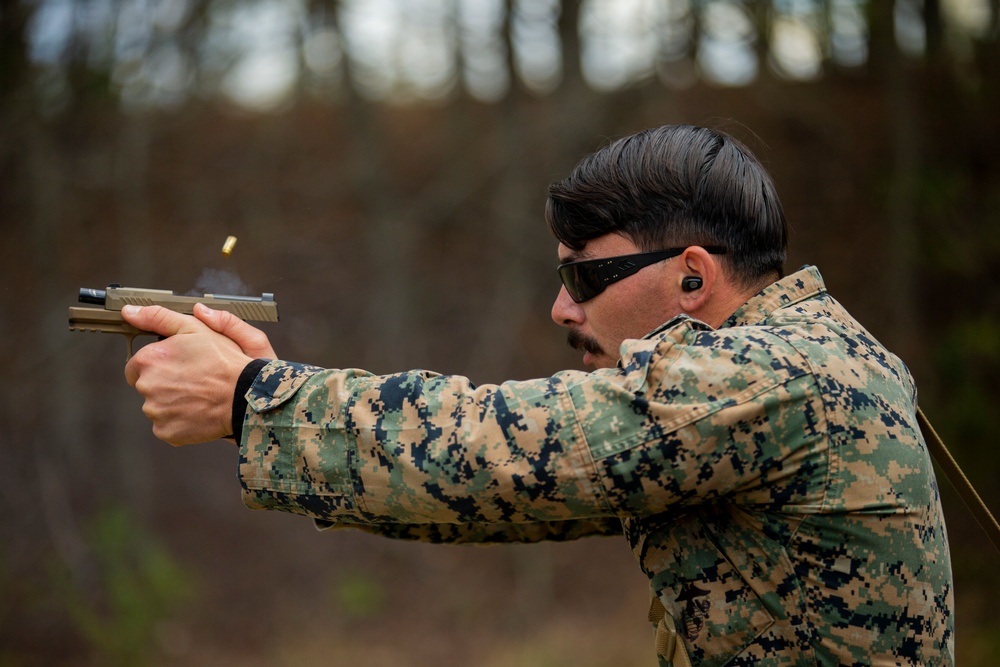 Marines compete at the Marine Corps Marksmanship Championship