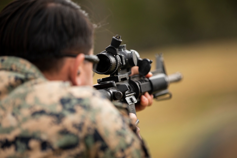 Marines compete at the Marine Corps Marksmanship Championship