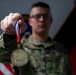 U.S. Air Force soccer player controls the goal