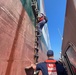 Coast Guard investigates grounded container ship