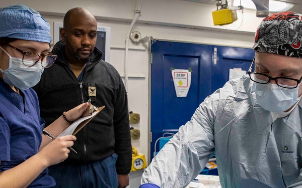 GHWB Completes a Mentor, Train, Evaluate (MTE) Evolution