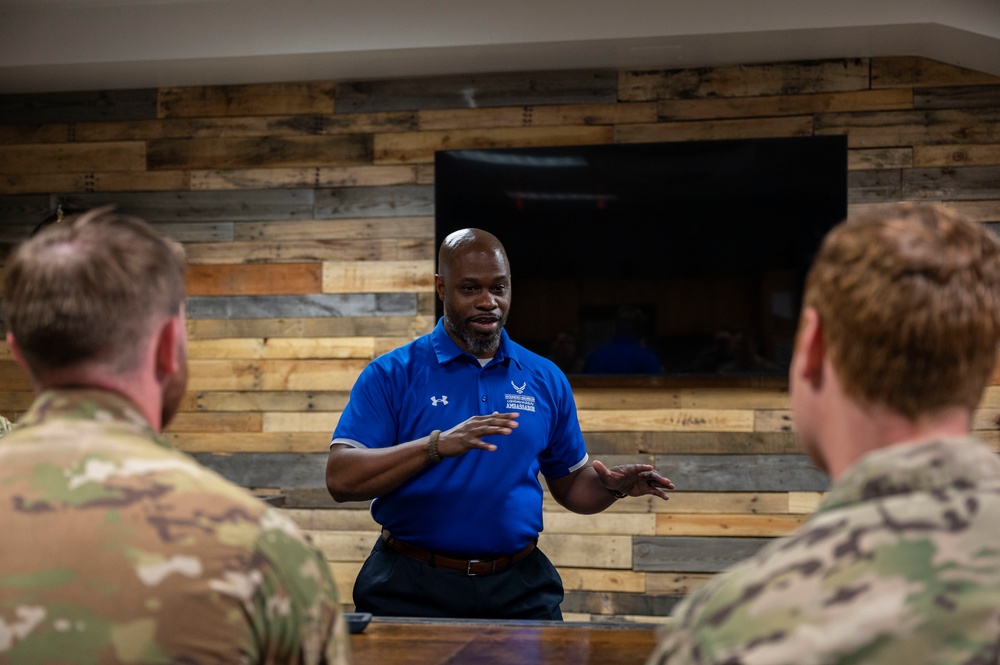 Warrior Wellness: AFW2 program meets with LRAFB personnel