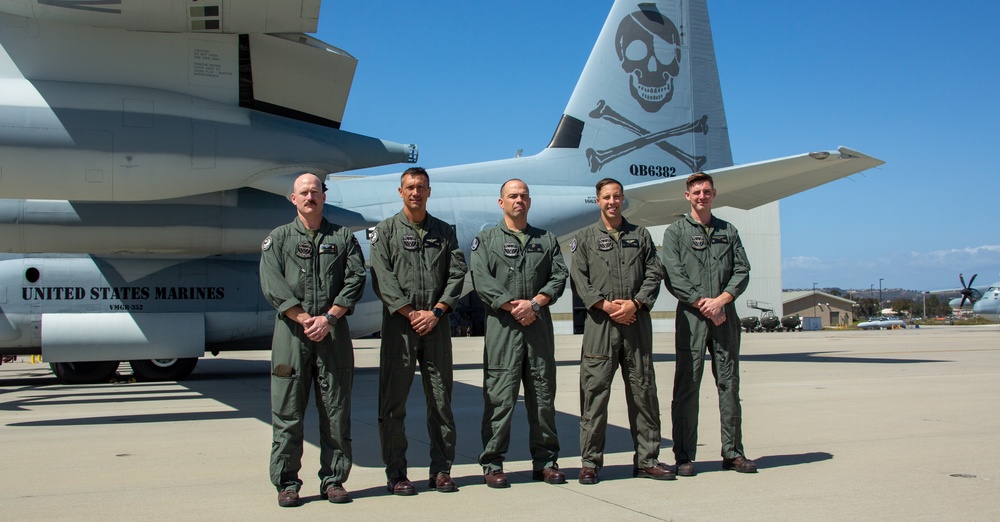 Marine Aerial Refueler Transport Squadron 352 Flagship Aircraft Inaugural Flight