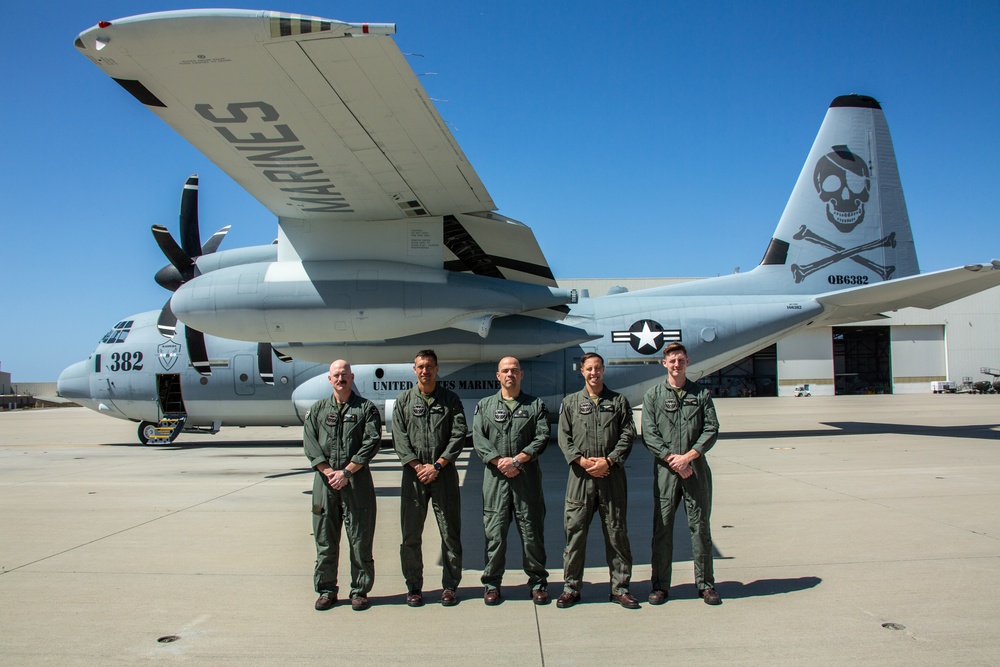 Marine Aerial Refueler Transport Squadron 352 Flagship Aircraft Inaugural Flight