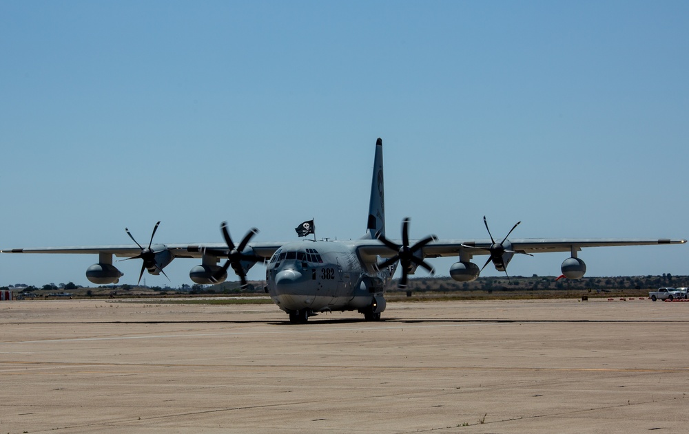 Marine Aerial Refueler Transport Squadron 352 Flagship Aircraft Inaugural Flight