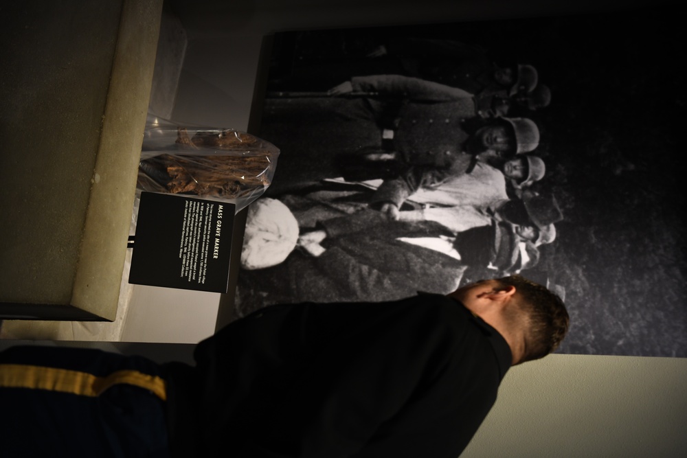 Honoring the Past: Minnesota National Guard Members visit U.S. Holocaust Memorial Museum