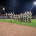 82nd Airborne Division Paratroopers Attend Woodpeckers Opening Game