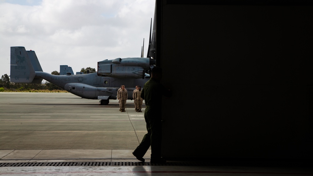 Marine Medium Tiltrotor Squadron 161 Homecoming