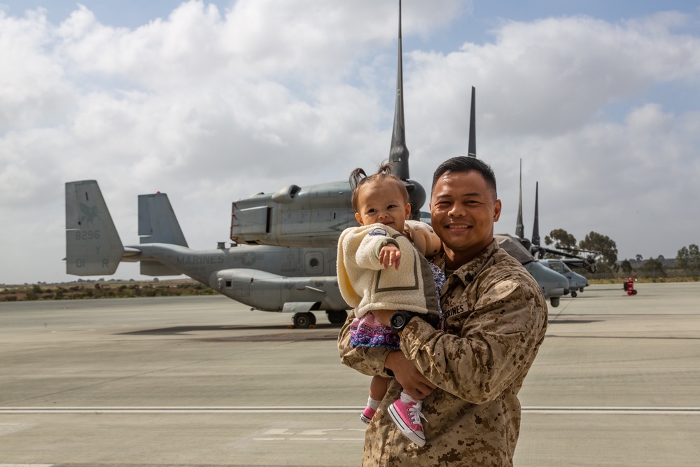 Marine Medium Tiltrotor Squadron 161 Homecoming