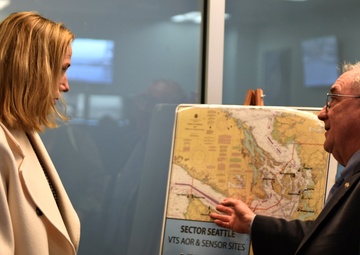 Kirsten Hillman, Ambassador of Canada to the United States, visits Coast Guard Base Seattle