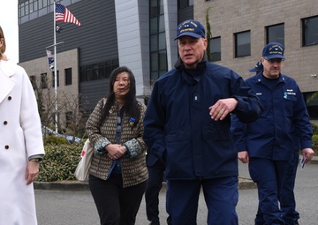 Kirsten Hillman, Ambassador of Canada to the United States, visits Coast Guard Base Seattle