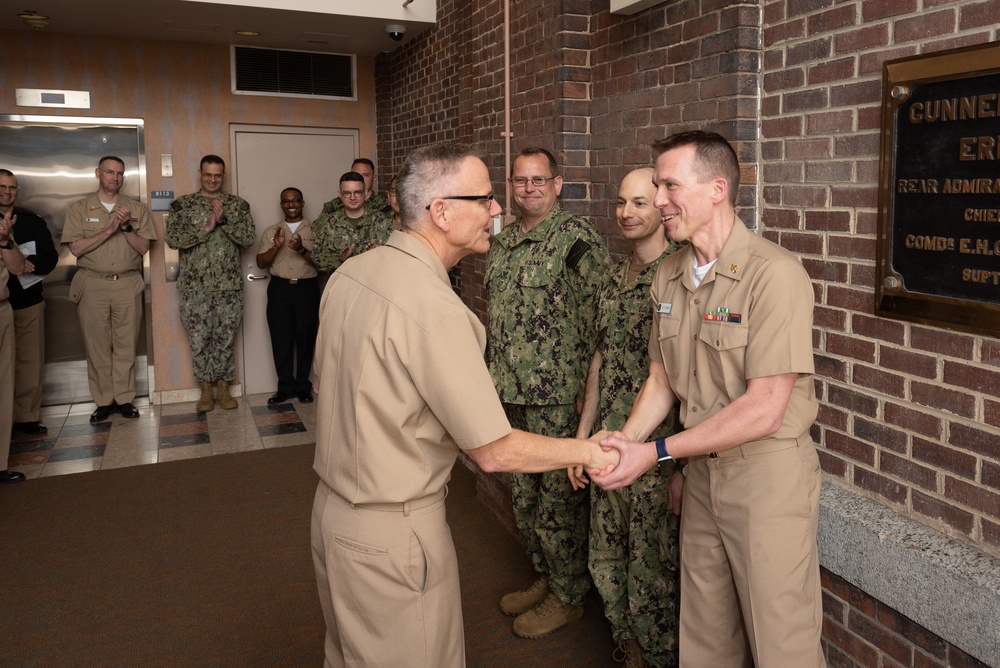 Sailors Reenlist at Navy Band