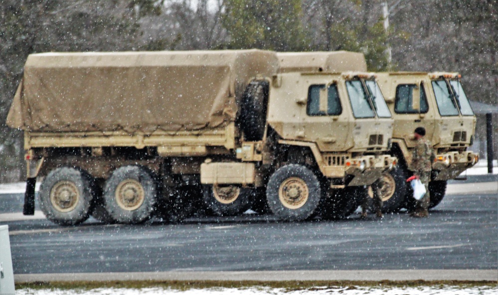 April 2022 training operations at Fort McCoy
