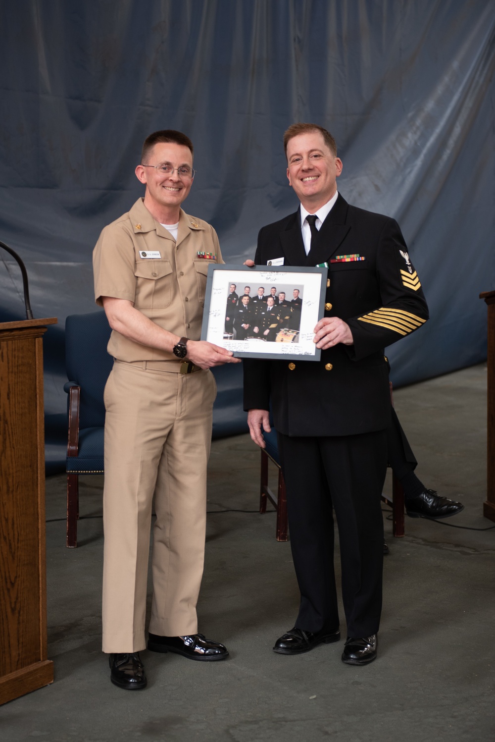 Musician 1st Class Chris Dechiara Retires from the Navy Band