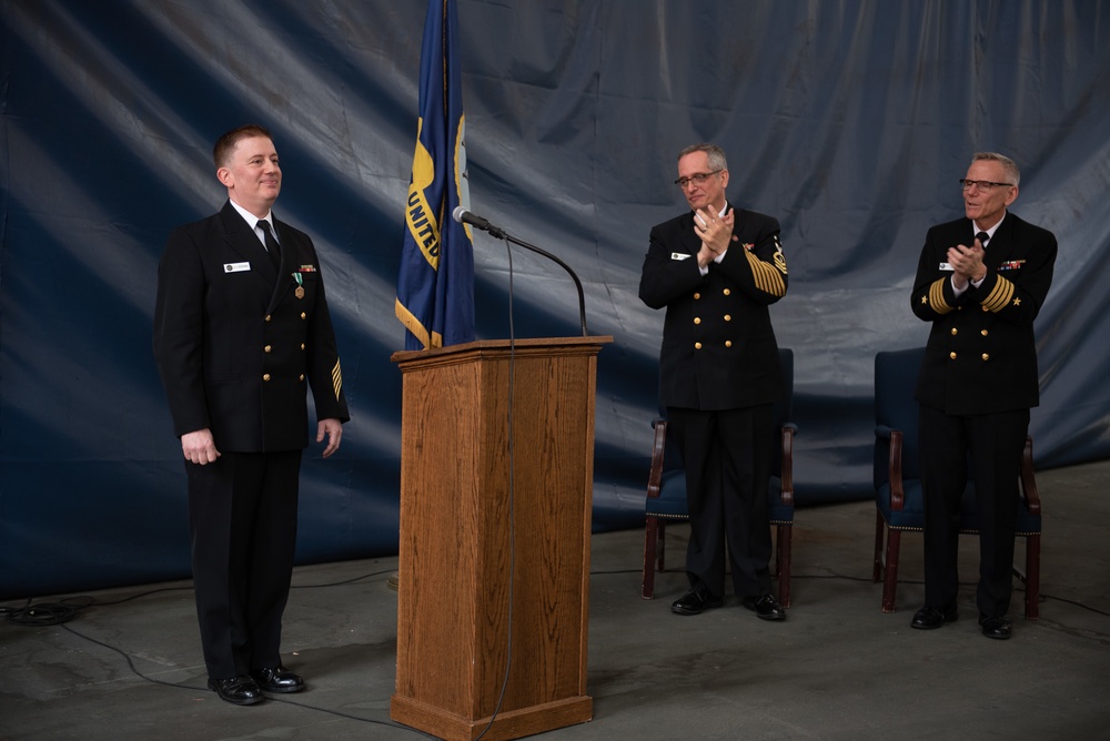 Musician 1st Class Chris Dechiara Retires from the Navy Band