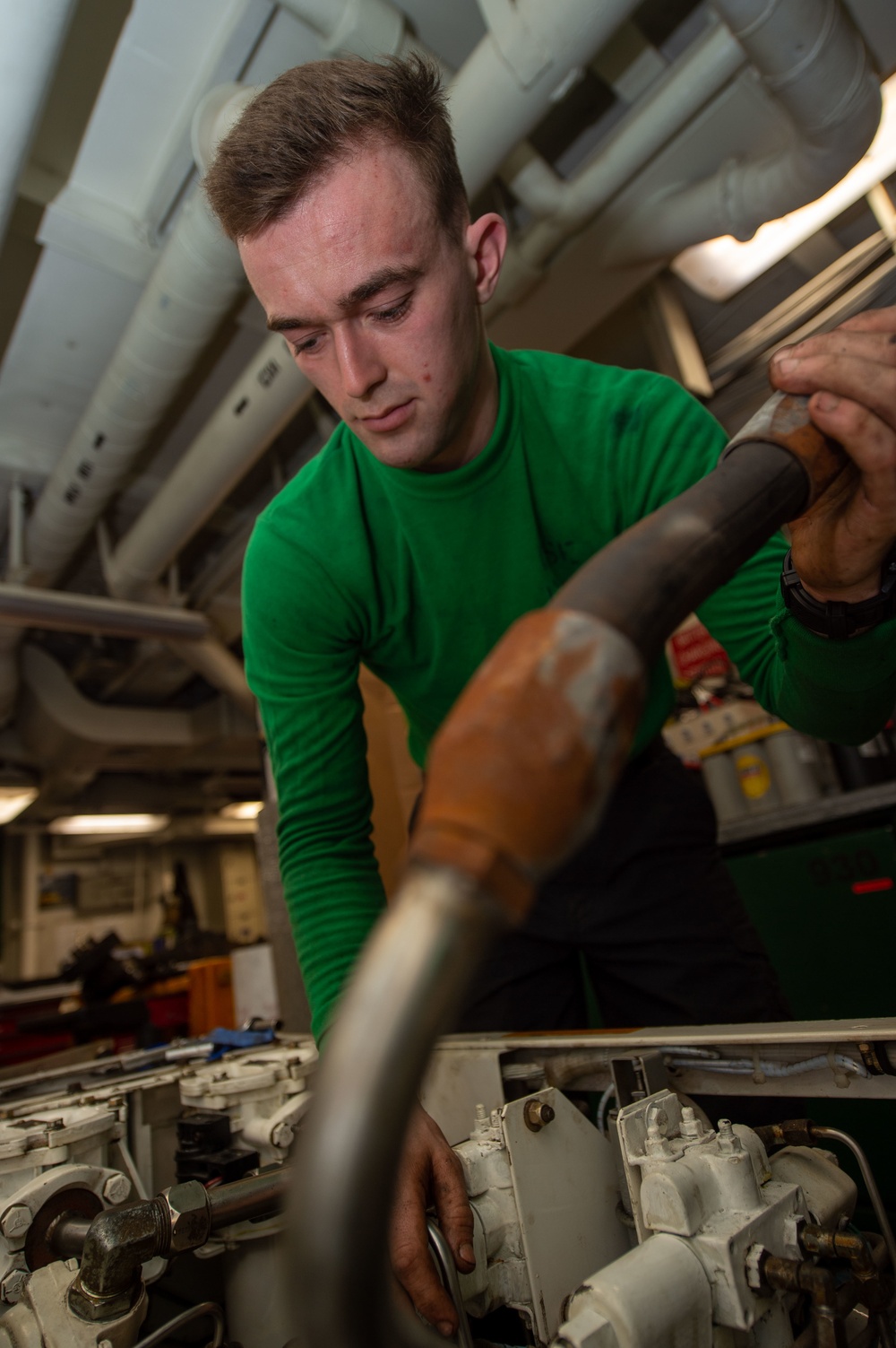 The Harry S. Truman Carrier Strike Group is on a scheduled deployment in the U.S. Sixth Fleet area of operations in support of naval operations to maintain maritime stability and security.